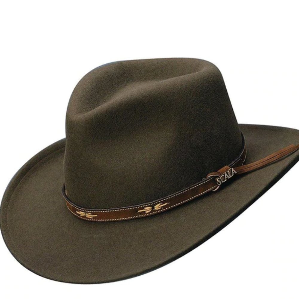 Wool Felt Outback Hat